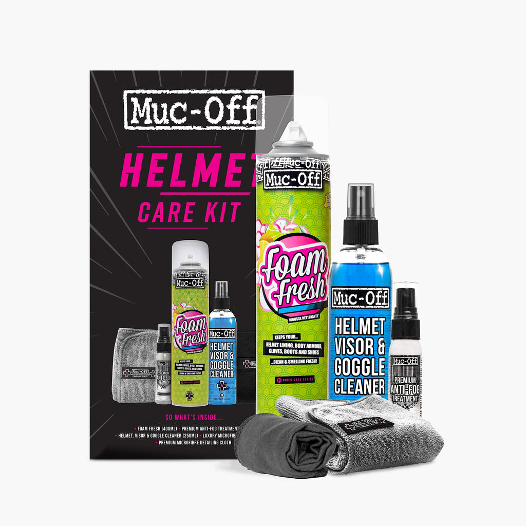 Muc Off Helmet Care Kit for Cleaning and Maintaining Helmets LazyAssBikers
