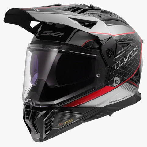 LS2 MX436 Pioneer II 100TH Meredian GL.Black Light Gray Red