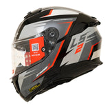 LS2 FF320 Stream II Meteor Gloss Black Red