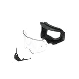 Leatt Goggle Velocity 4.5 Iriz Stealth Silver 50% (8024070470)