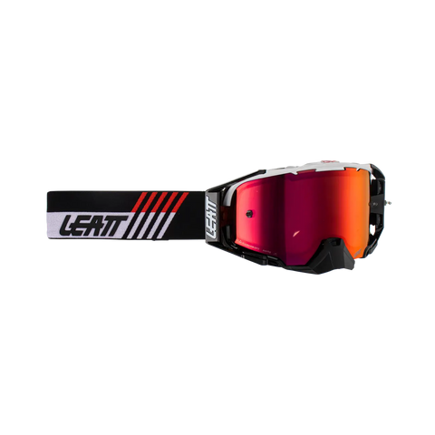Leatt Goggle Velocity 6.5 Iriz White Red 28% (8023020130)