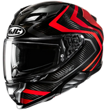HJC F71 Carbon Nevio MC1 Black Red