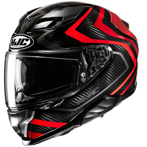 HJC F71 Carbon Nevio MC1 Black Red