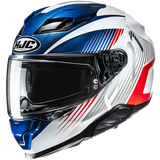 HJC F71 Catos MC21 Gloss White Red Blue