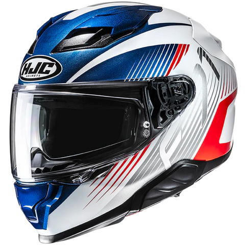 HJC F71 Catos MC21 Gloss White Red Blue