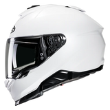 HJC I71 Solid Gloss Pearl White