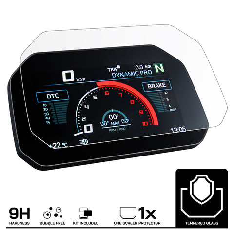 Speedo Angels BMW Connectivity Tempered Glass Dashboard Screen Protector (1 x Anti-Glare) (SABM1TGAG)