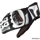 Komine Protect Leather Motorcycle Gloves Guren (GK-193)