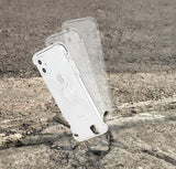 Cube-Intuitive iPhone 11/XR X-Guard, Clear Grey Bones Infinity mount Cover. (MA15-0018)