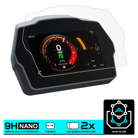 Speedo Angels Triumph Speed Triple 1200 RS 2021 NANO Glass Dashboard Screen Protector (SATR19NG2)