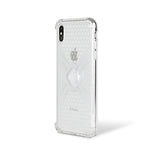 Cube-Intuitive IPhone XS MAX X-Guard, Clear Bones Infinity mount Cover