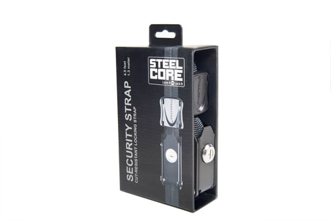 SteelCore Security Strap with Buckle Cover - 1.4m