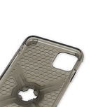 Cube-Intuitive iPhone 11 Pro Max/XS Max X-Guard, Clear Grey Bones Infinity mount Cover. (MA17-0018)