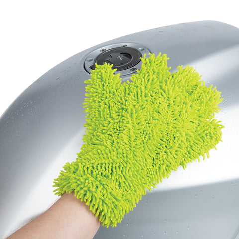 Oxford Microfibre Noodle Wash Glove Green (OX261)