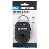 Oxford Retra Cable 75cm Black (LK100)