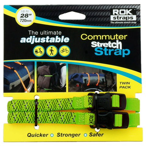 Oxford ROK Straps LD 12mm Adj Reflective