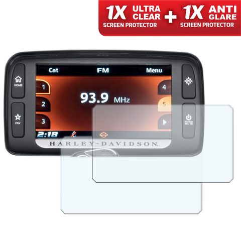 Speedo angels dashboard screen protectors for harley davidson boom! Box 6.5gt (gps) 2014+ (1xultraclear + 1xantiglare)