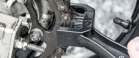 Motorcycle chain brush hotsell