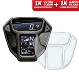 Speedo Angels Dashboard Screen Protectors For Honda Crf1000l Africa Twin 2015-2017 (1xultraclear + 1xantiglare) 