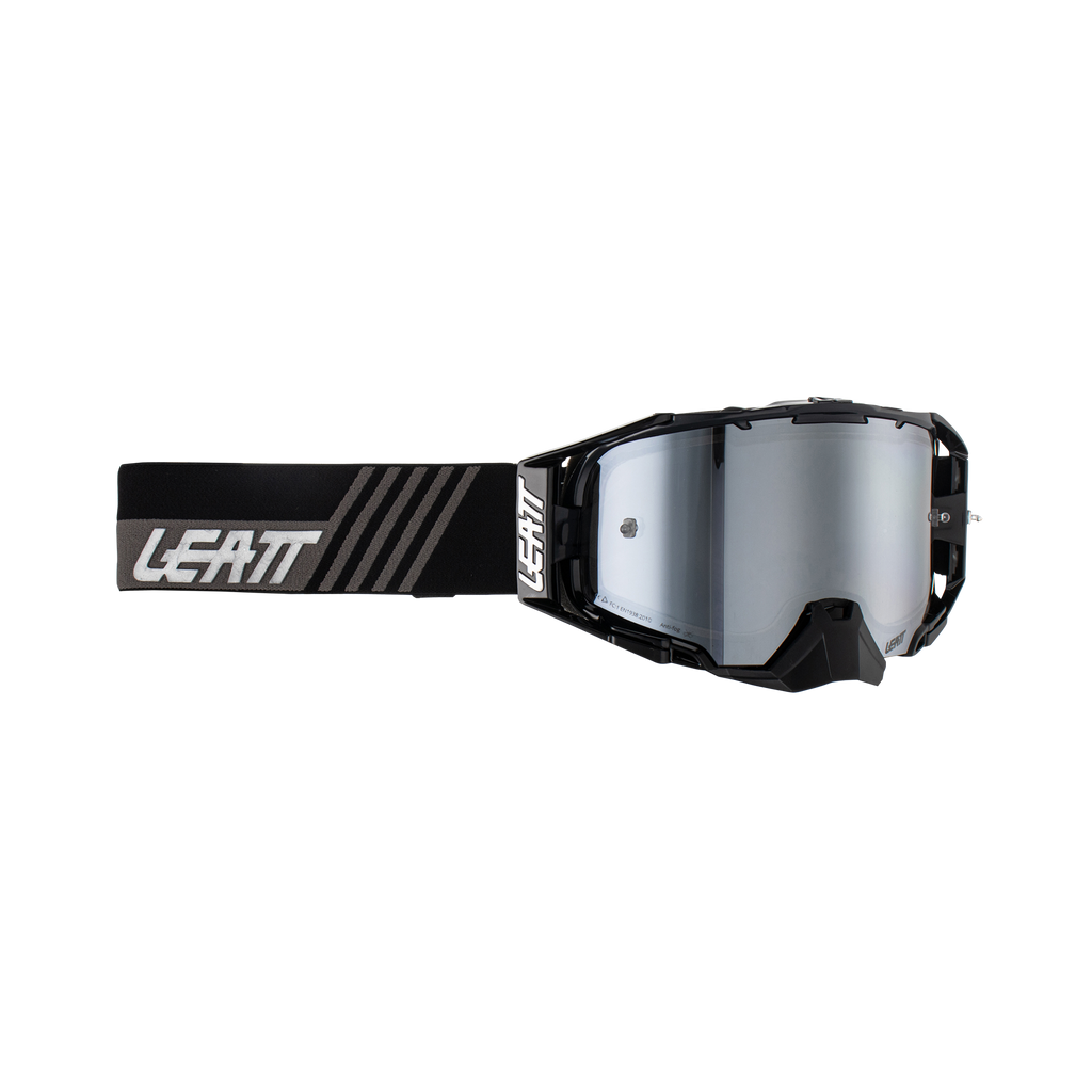 Leatt Goggle Velocity Iriz Stealth Silver 50% (8023020120)