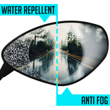 Speedo Angels BMW Water Repellent / Anti Fog Motorcycle Wing Mirror Protectors 