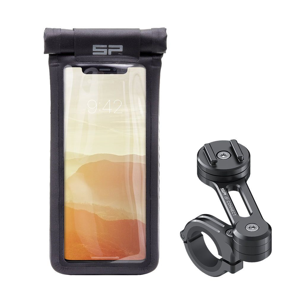 SP Connect Moto Bundle Universal Phone Case Black L (53942) – LazyAssBikers
