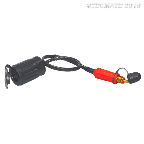 Optimate Din to Cigarette Lighter Adapter (O-16)