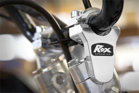 Rox Motorcycle Handlebar Risers 3 1/2" Pivoting For 7/8" OR 1 1/8 - View #13