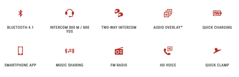 Sena sf2 bluetooth discount headset