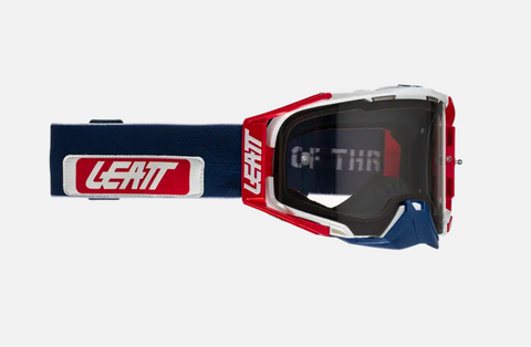 Leatt Goggle Velocity 6.5 Chili Blu Light Grey 58% (8021700280)