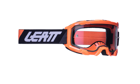 Leatt Goggle Velocity 4.5 Neon Orange Clear 83% V22 (8022010500)