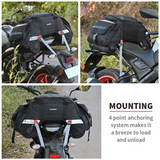 ViaTerra Claw Mini (48L) 100% Waterproof Saddle Bag (VT-CLWM-BK)