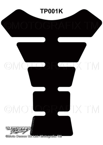 Motografix Universal Plain Black Tank Pad Protector (TP001K)