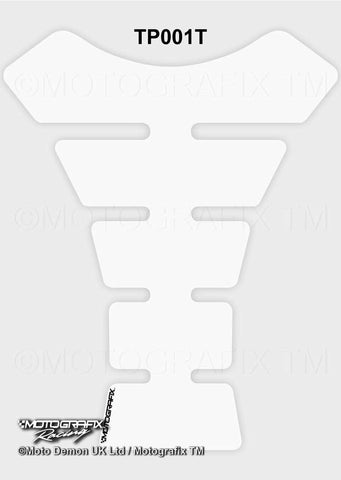 Motografix Universal Plain Transparent Tank Pad Protector (TP001T)