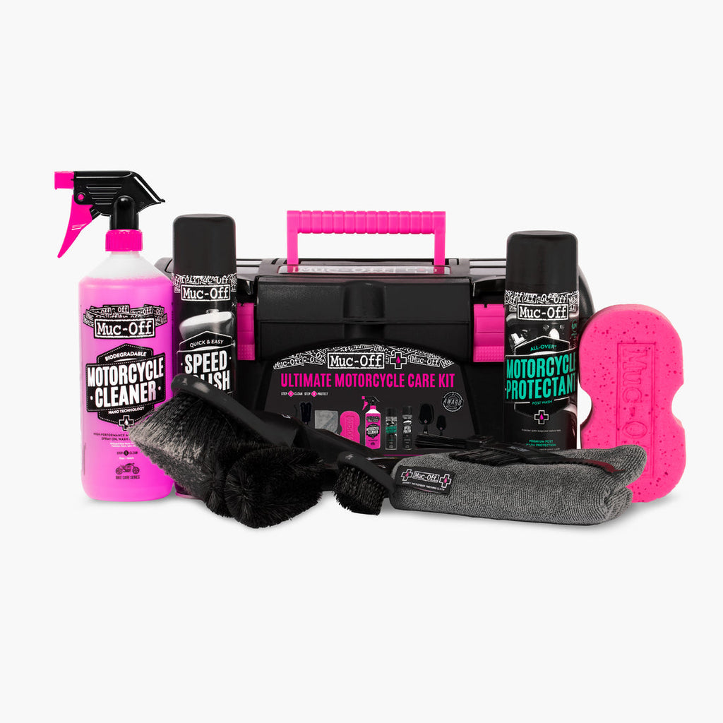Muc Off Ultimate Motorcycle Cleaning Kit 285 LazyAssBikers