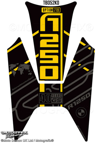 Motografix BMW R1250GS 2020/21 Tank Pad Protector (TB052KO)