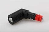 SW-MOTECH Double USB power port with universal plug. For 12V DIN / cigarette lighter socket. 2x2100 mA. (EMA.00.107.12200)