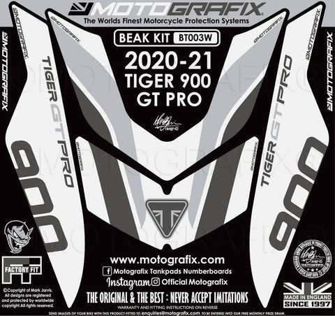 Motografix Triumph Tiger 900 Rally Pro 20-21 Beak (BT005W)